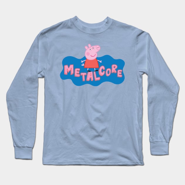 Cute Metalcore Long Sleeve T-Shirt by argobel13